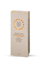 תחליב פנים קליל להגנה גבוהה מהשמש (50 מ״ל)