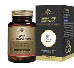 קולגן וחומצה היאלורונית (30 טבליות)